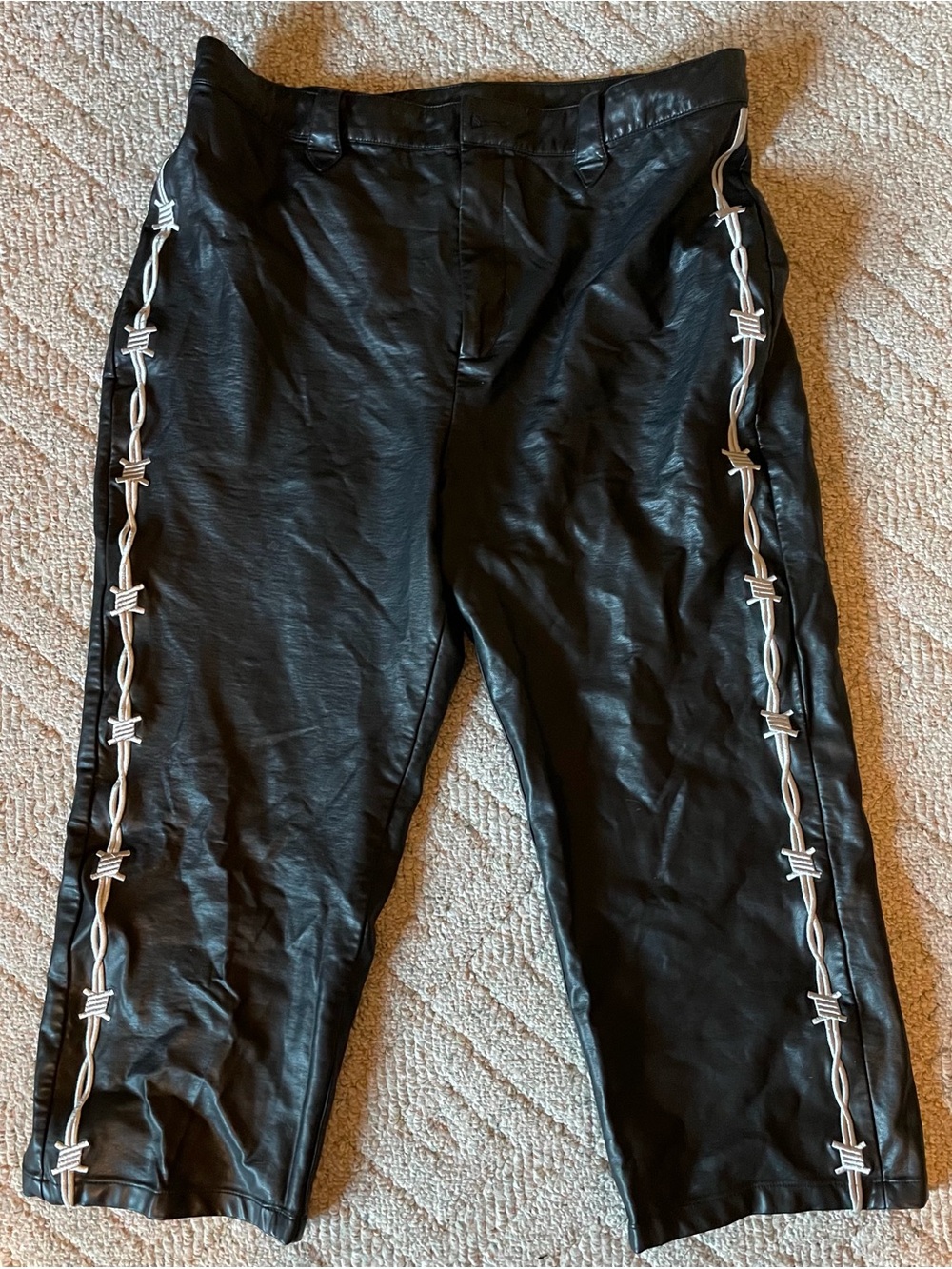Fashion Brand Company Pammy Leather Pants 2xl